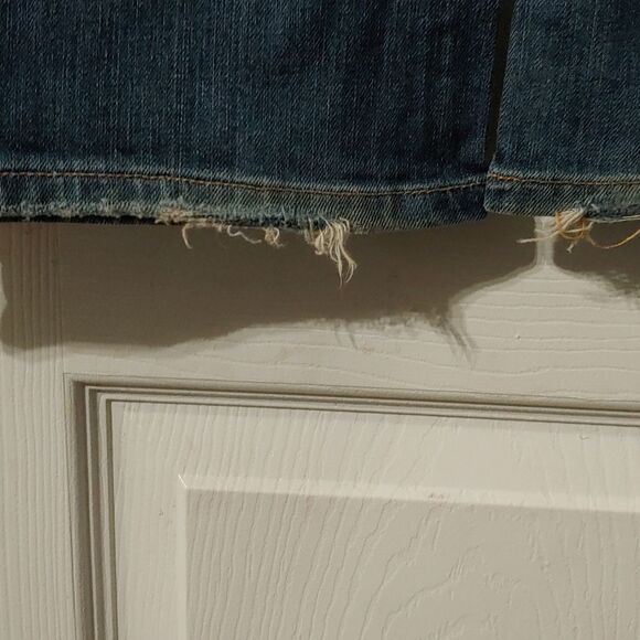 Banana Republic Factory flare wide leg jeans Sz 2R - Picture 6 of 10